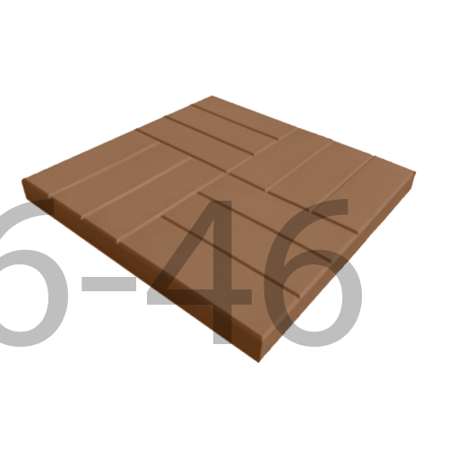 12 кирпичей коричневый тротуарная плитка