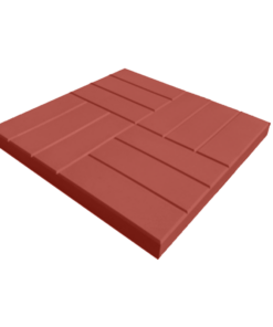12 кирпечей красный тротуарная плитка